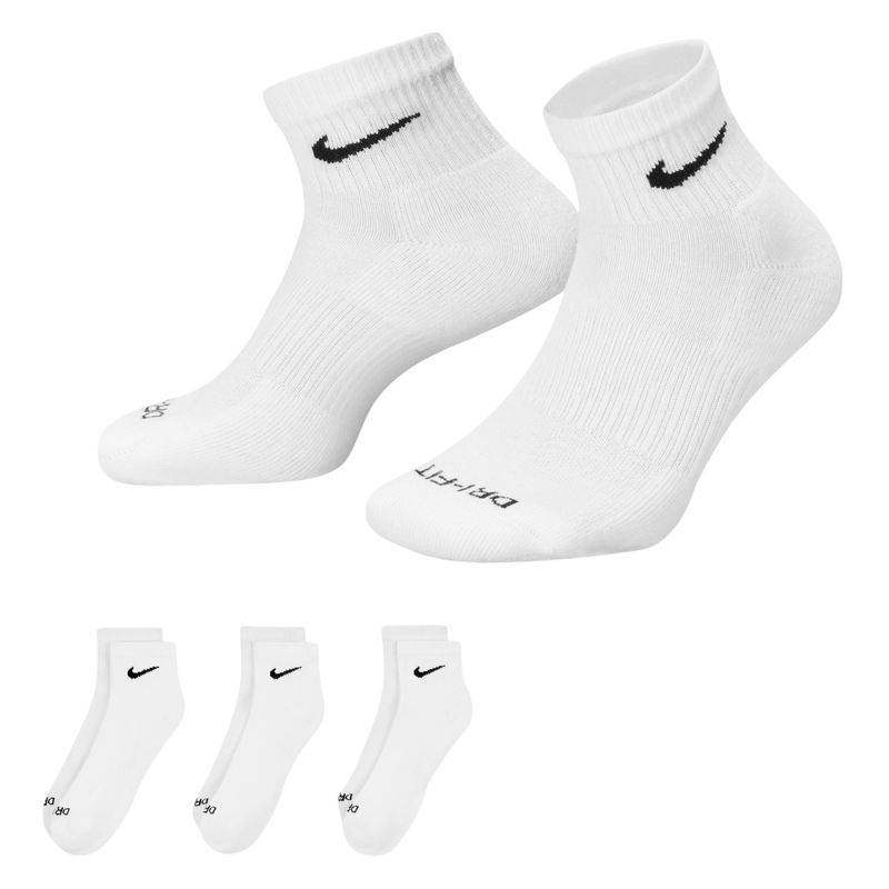 Nike-Everyday-Plus-Cushioned-Ankle-Sock-White---Black