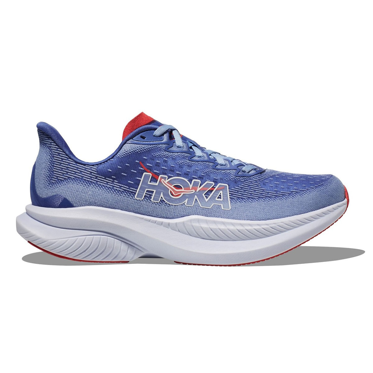 HOKA Mach 6 Running Shoe - Women's Mirage / Stellar Blue