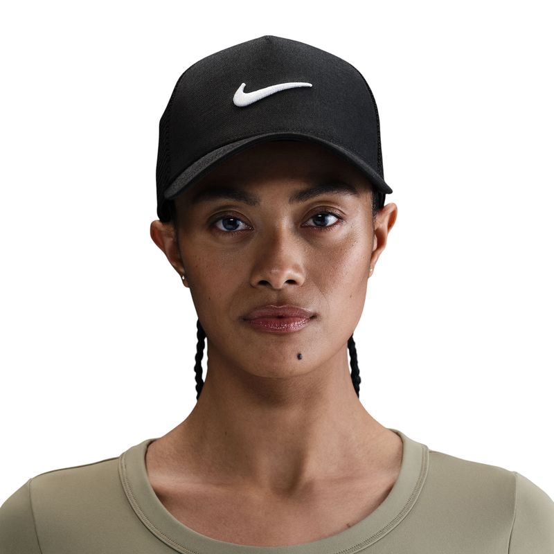 Nike-Rise-Swoosh-Curved-Bill-Trucker-Cap-Black---Black---White