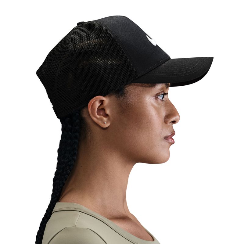 Nike-Rise-Swoosh-Curved-Bill-Trucker-Cap-Black---Black---White