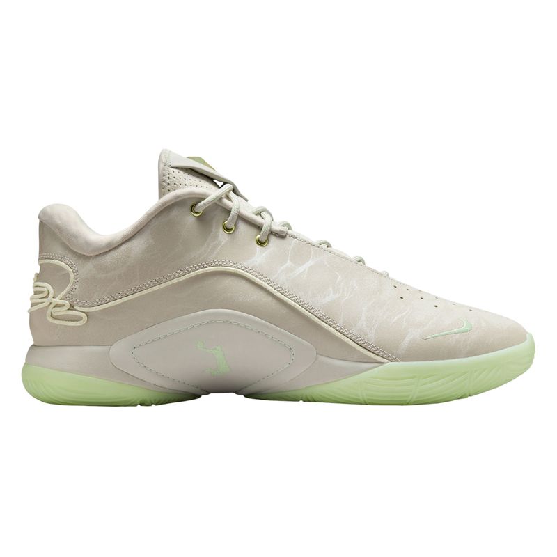 Nike LeBron XXII "Crown Jewel" Basketball Shoe - Men's Light Bone / Soft Pearl / Vapor Green