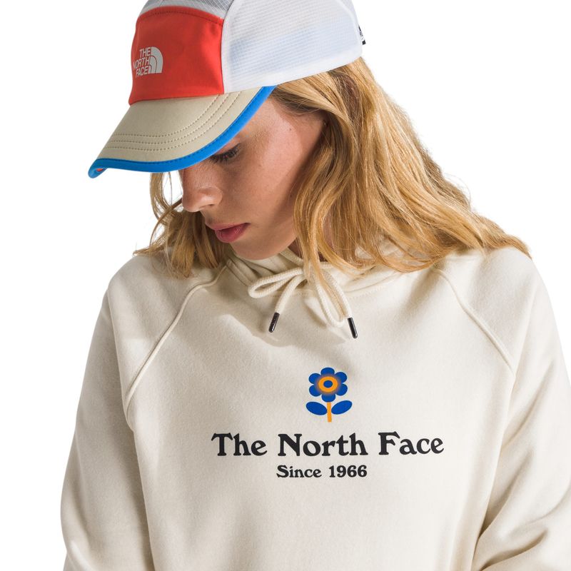 The-North-Face-Strange-Colorful-World-Flower-Graphic-Hoodie---Women-s-White-Dune