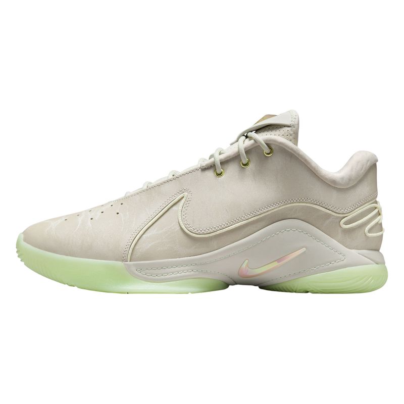 Nike LeBron XXII "Crown Jewel" Basketball Shoe - Men's Light Bone / Soft Pearl / Vapor Green