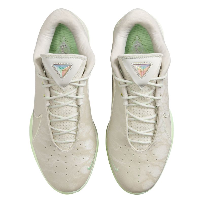 Nike LeBron XXII "Crown Jewel" Basketball Shoe - Men's Light Bone / Soft Pearl / Vapor Green