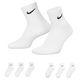 Nike Everyday Cushioned Training Ankle Sock White / Black