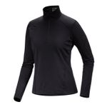 Arc-teryx-Rho-Zip-Neck-Base-Layer-Top---Women-s-BLACK