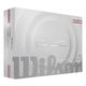 Wilson Duo Soft Golf Balls 2025 (12 Pack) White Stripe