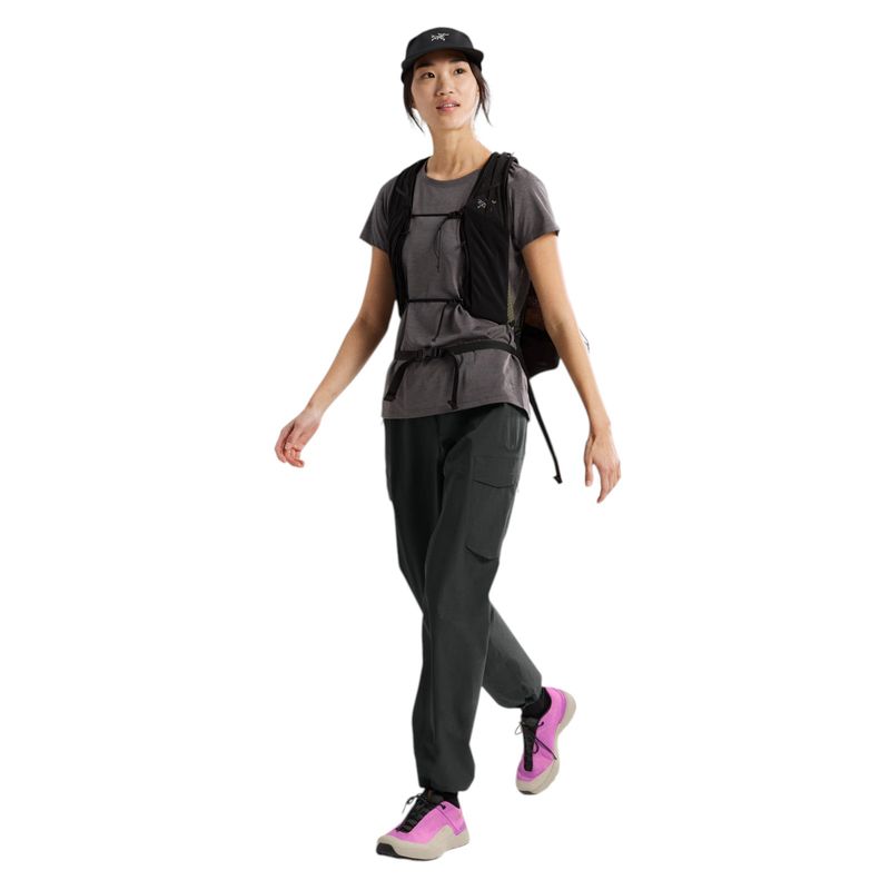 Arc-teryx-Taema-Crew-Short-Sleeve-Shirt---Women-s-Black-Heather