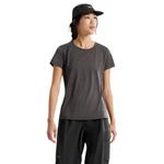 Arc'teryx Taema Crew Short Sleeve Shirt - Women's Black Heather