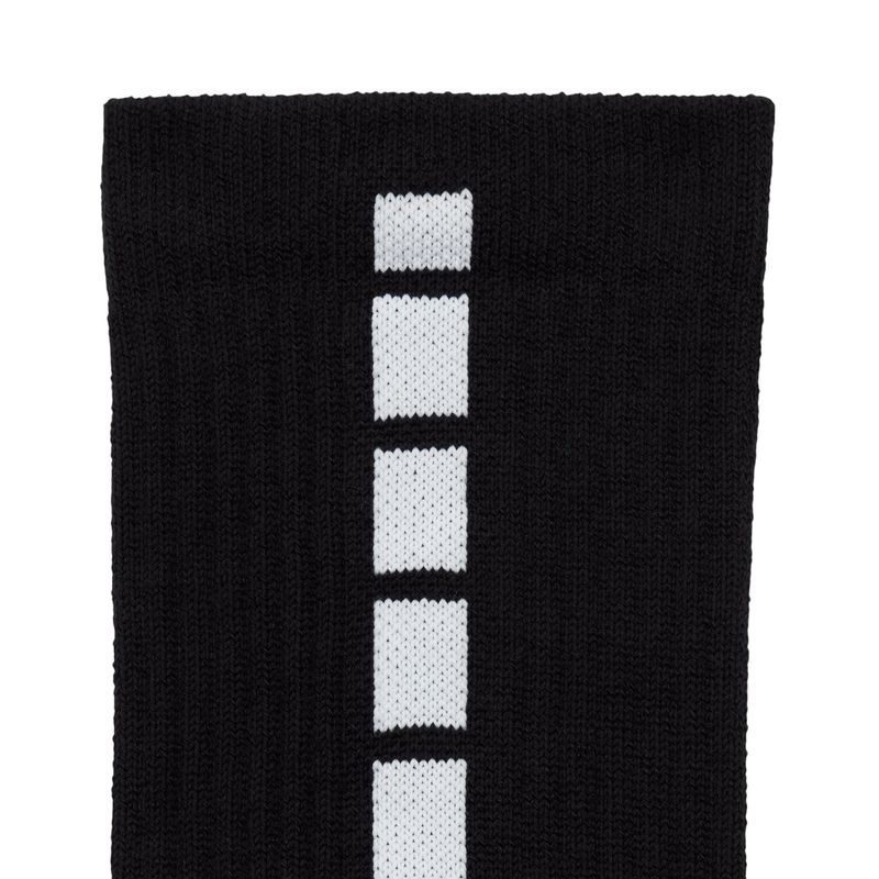 Nike Elite 2.0 Cushioned Crew Sock Black / White / White