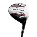 Wilson-Profile-Complete-Golf-Club-Cart-Bag-Set---Senior-Black---Red