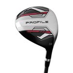 Wilson-Profile-Complete-Golf-Club-Stand-Bag-Set---Teen-Black---Red