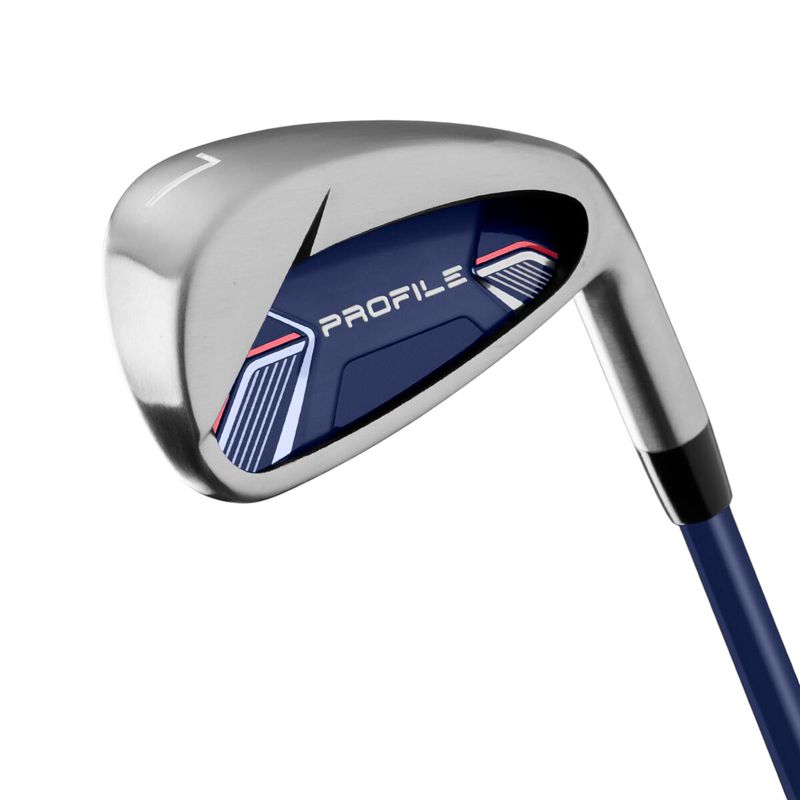 Wilson-Profile-Complete-Golf-Club-Stand-Bag-Set---Women-s-Blue---Pink