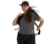 Arc-teryx-Taema-Crop-Logo-Short-Sleeve-Shirt---Women-s-Black-Heather---Graph