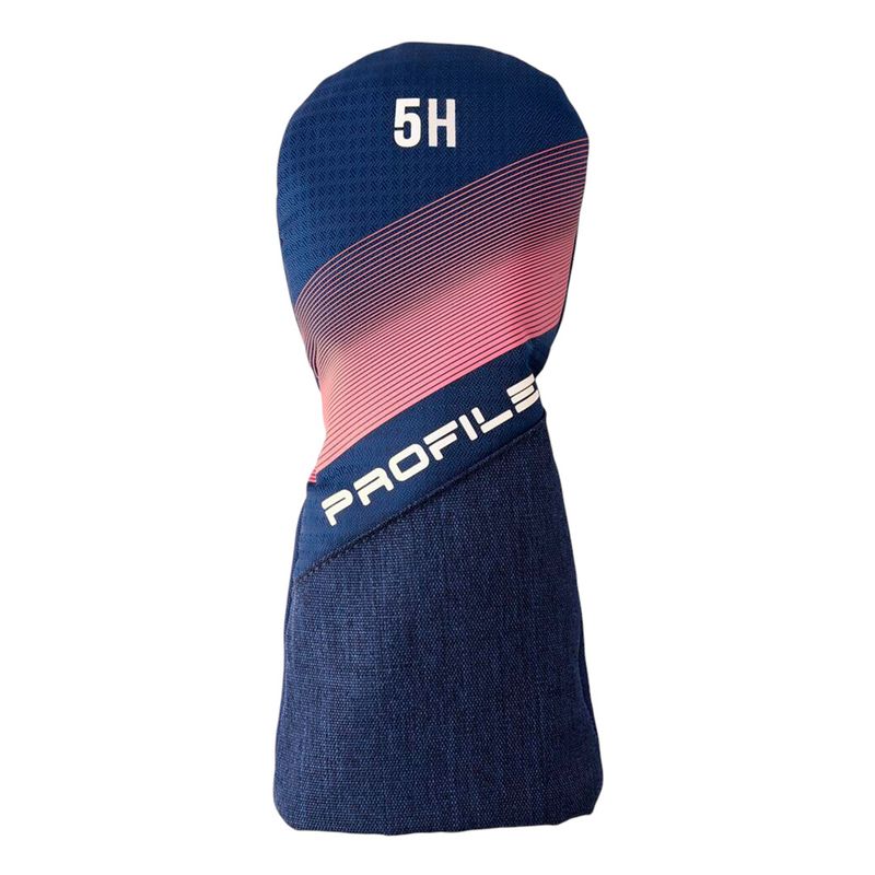 Wilson-Profile-Complete-Golf-Club-Stand-Bag-Set---Women-s-Blue---Pink