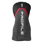 Wilson-Profile-Complete-Golf-Club-Stand-Bag-Set---Teen-Black---Red