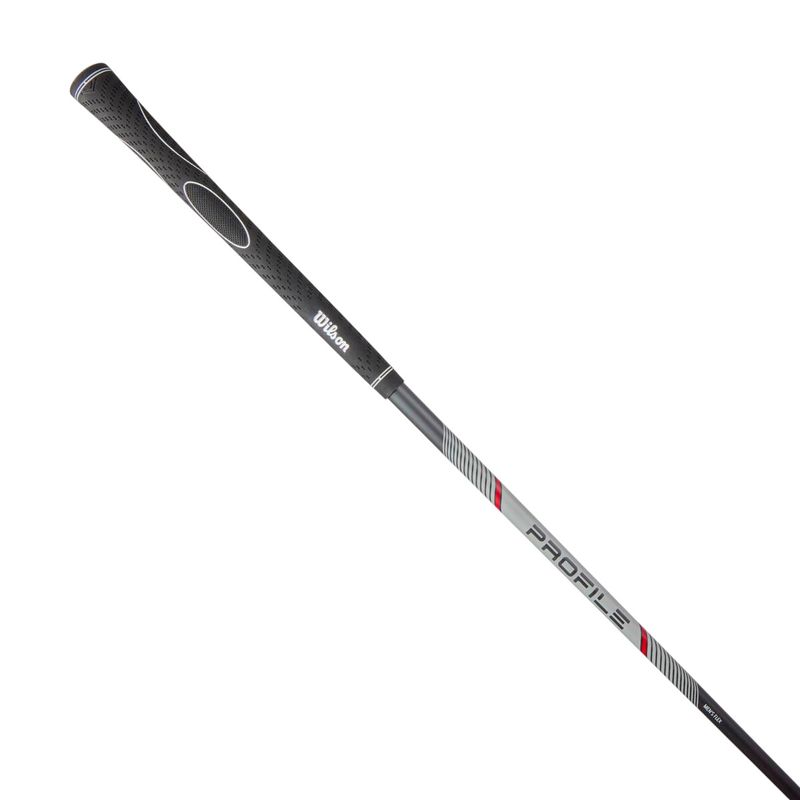 Wilson-Profile-Complete-Golf-Club-Cart-Bag-Set---Senior-Black---Red