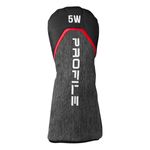 Wilson-Profile-Complete-Golf-Club-Stand-Bag-Set---Teen-Black---Red