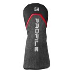 Wilson-Profile-Complete-Golf-Club-Stand-Bag-Set---Teen-Black---Red
