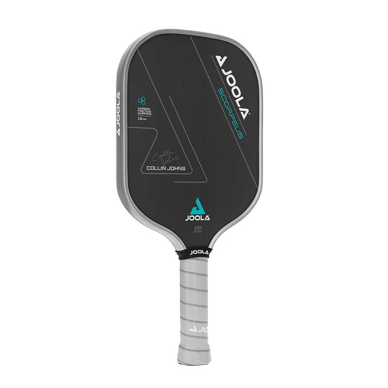JOOLA-Collin-Johns-Scorpeus-CFS-16-Pickleball-Paddle-Black---Grey