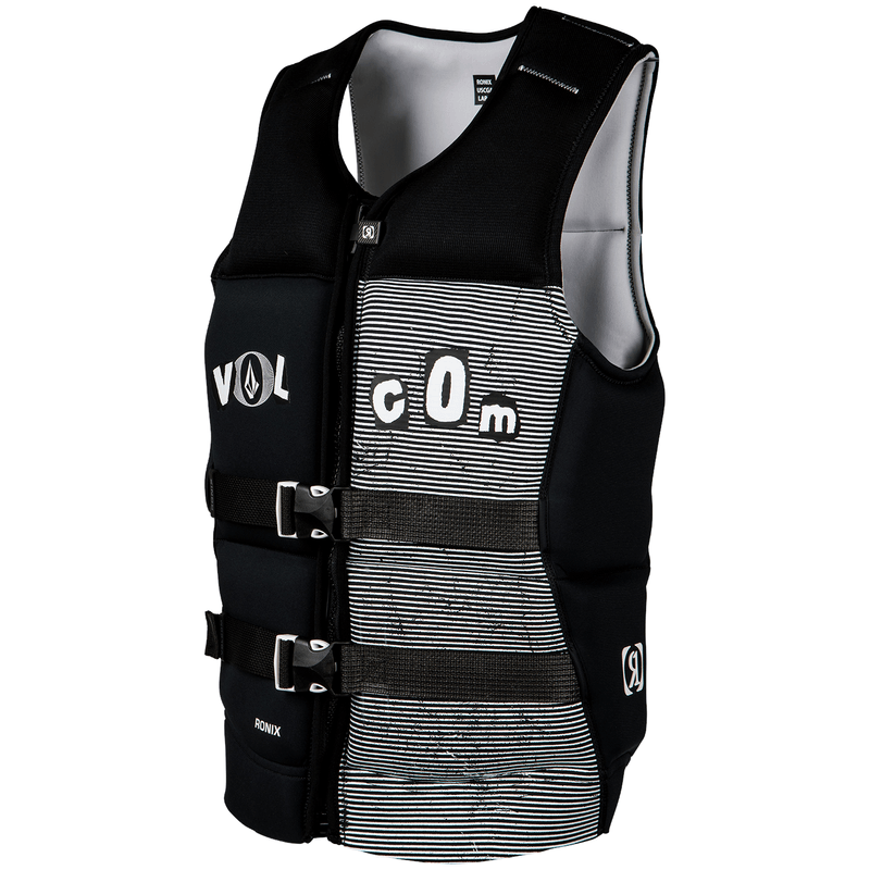 Ronix-Volcom-Capella-3.0-CGA-Life-Vest-2024---Men-s-Black---White-Clippings