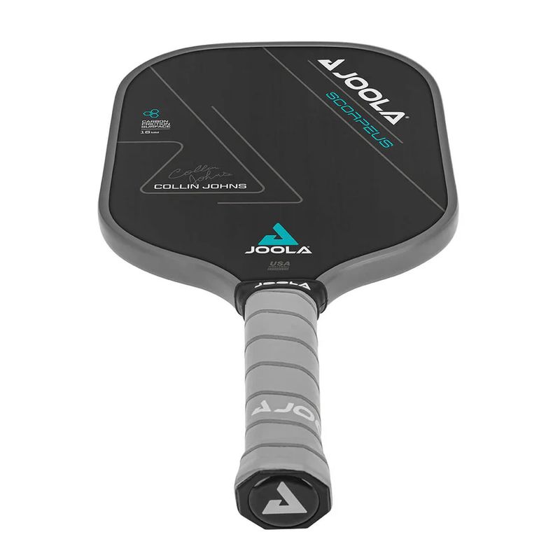 JOOLA-Collin-Johns-Scorpeus-CFS-16-Pickleball-Paddle-Black---Grey