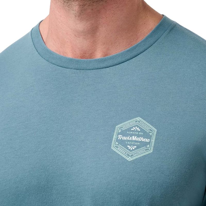 TravisMathew-Maximum-Stay-T-Shirt---Men-s-Captains-Blue
