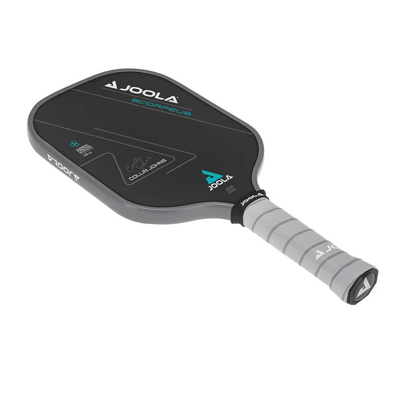JOOLA-Collin-Johns-Scorpeus-CFS-16-Pickleball-Paddle-Black---Grey
