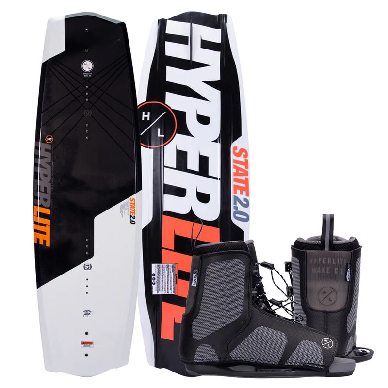 Hyperlite State 2.0 Wakeboard Package 2024 Black