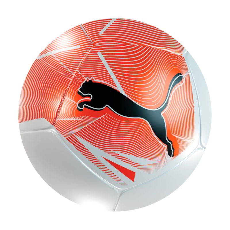 PUMA-SOCCER-BALL-BIG-CAT-MINI-Puma-White---Glowing-Red