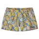 Patagonia Barely Baggies 2.5" Short - Women's Flourish / Abundant Blue