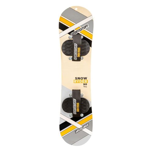 Sportsstuff Snow Ryder Hardwood Snowboard W/ Velcro Bindings