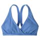 Patagonia Bottom Turn Racerback Bikini Top - Women's Ripple / Abundant Blue