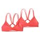 Patagonia Reversible Seaglass Bay Bikini Top - Women's Coral