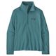 Patagonia Micro D 1/4-Zip Fleece Pullover - Women's Wetland Blue