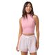 TravisMathew Sunfire Zip Tank - Women's Foxglove
