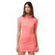 TravisMathew Sunfire Zip Short Sleeve - Women's Porcelain Rose