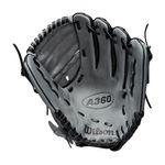 Wilson-A360-Utility-Baseball-Glove-Black---Black