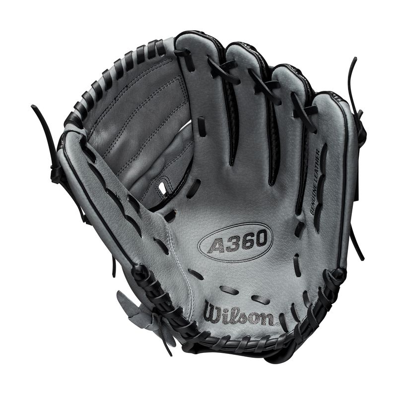 Wilson-A360-Utility-Baseball-Glove-Black---Black