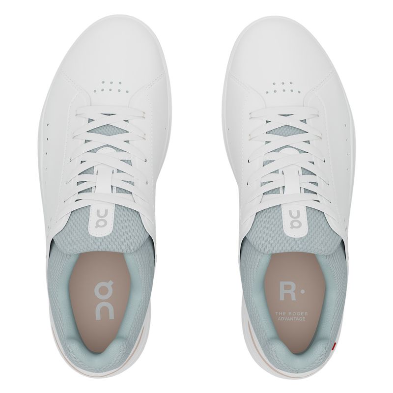 On-The-Roger-Advantage-Tennis-Shoe---Women-s-White---Rosehip