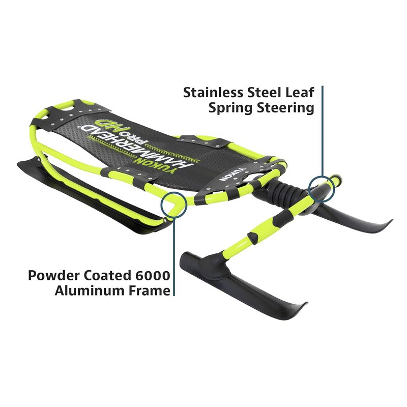 Airhead-Yukon-Charlie-s-Hammerhead-Pro-HD-Sled-Black---Green