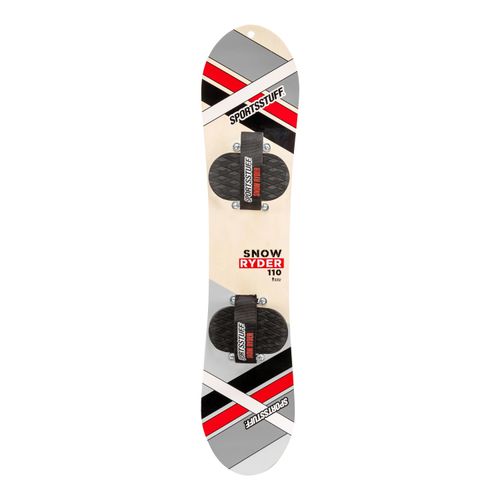 Sportsstuff Snow Ryder Hardwood Snowboard W/ Velcro Bindings