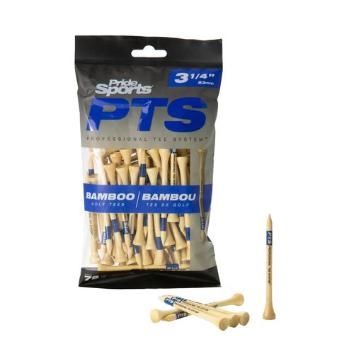 PRIDES PTS BAMBOO TEE 3 1/4" 75 PACK