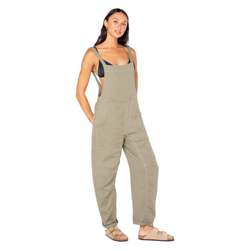 ROXY W WAVE OF MY DREAMS JUMPSUIT Vetiver Solid