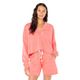 Roxy Lowland Top - Women's Sugar Coral Solid
