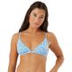 Roxy Tile Tranquility Fixed Tri Top - Women's Blue