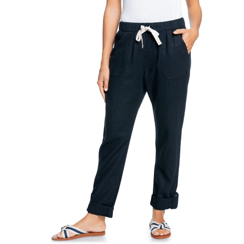 Roxy-On-The-Seashore-Pant---Women-s-Anthracite-Solid