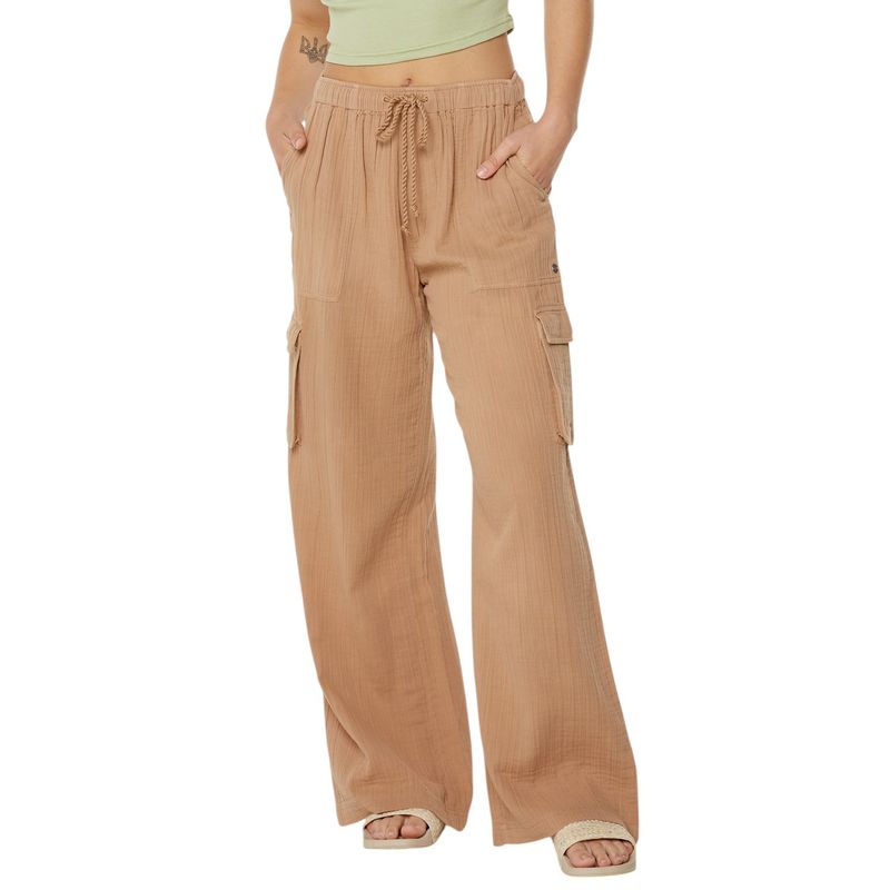 Roxy Precious Cargo Solid Pant - Women's Praline Solid