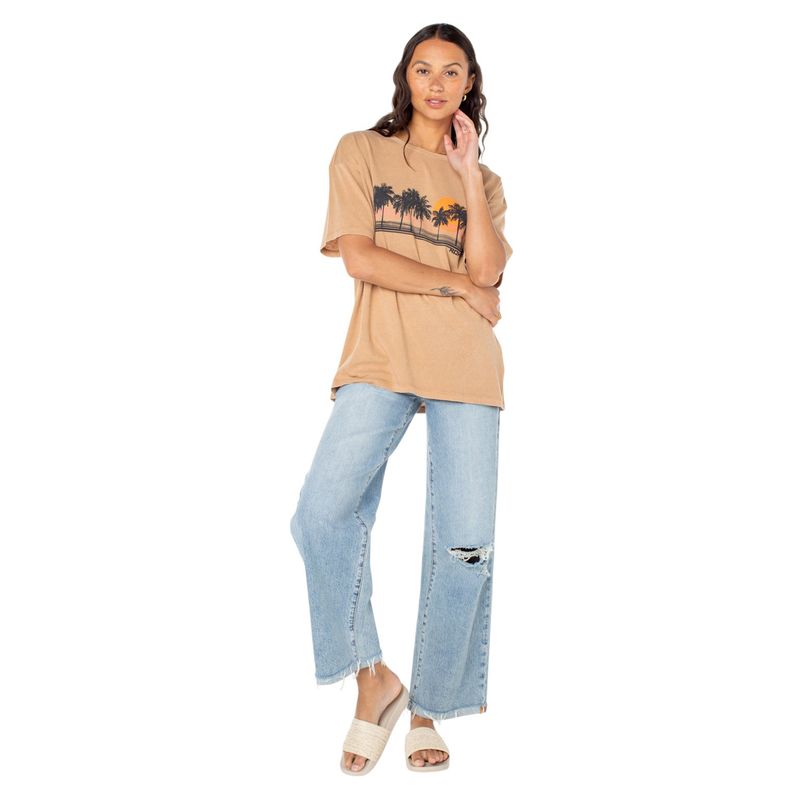 Roxy-Palm-Stripe-Tee---Women-s-Praline-Sol-Stamp-Emby