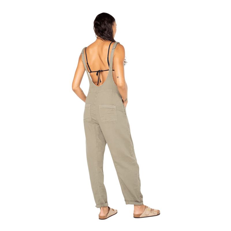 ROXY W WAVE OF MY DREAMS JUMPSUIT Vetiver Solid